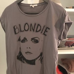 Junk food Blondie rocker tee